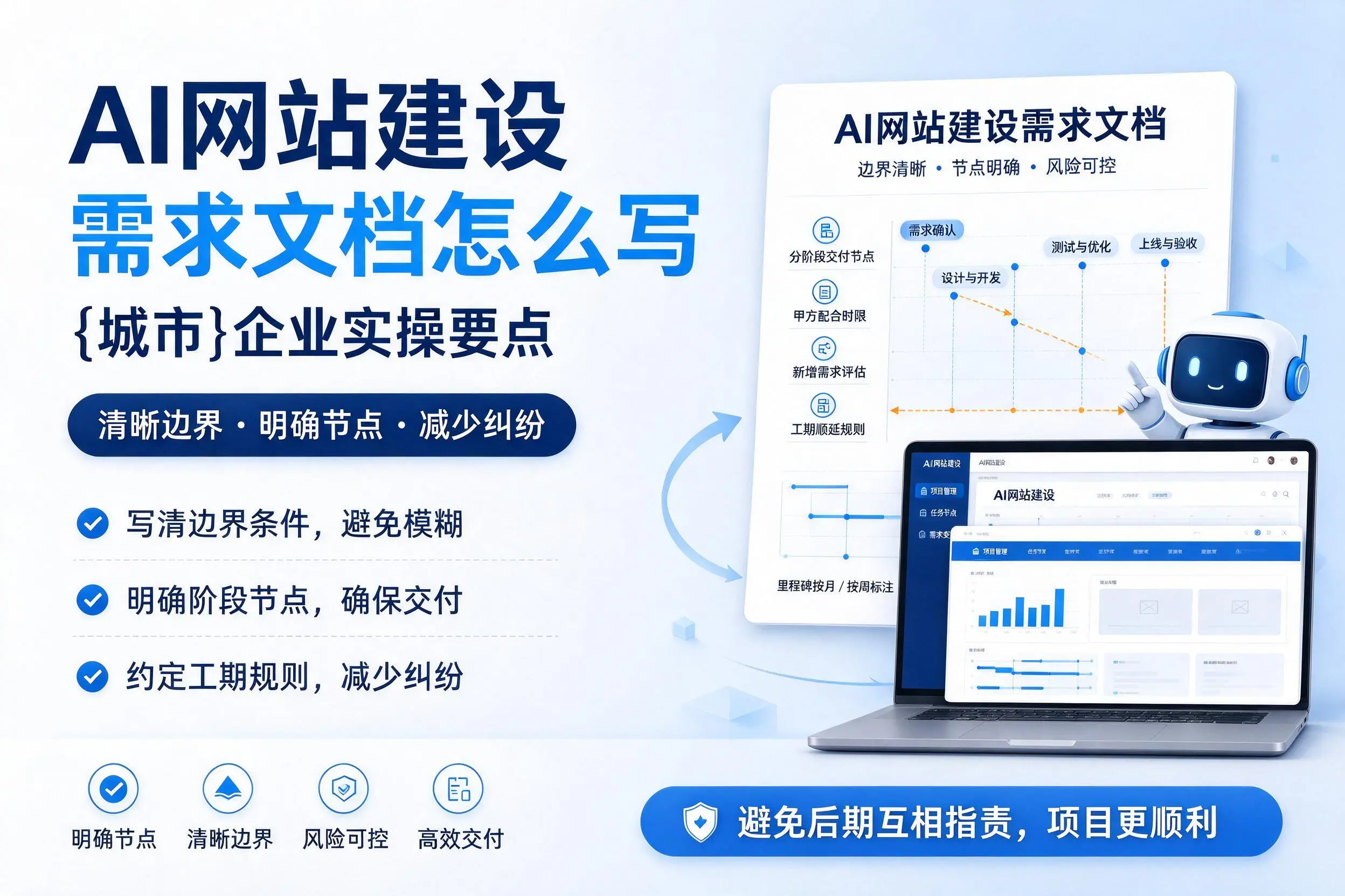 AI网站建设需求文档怎么写，滨州企业实操要点