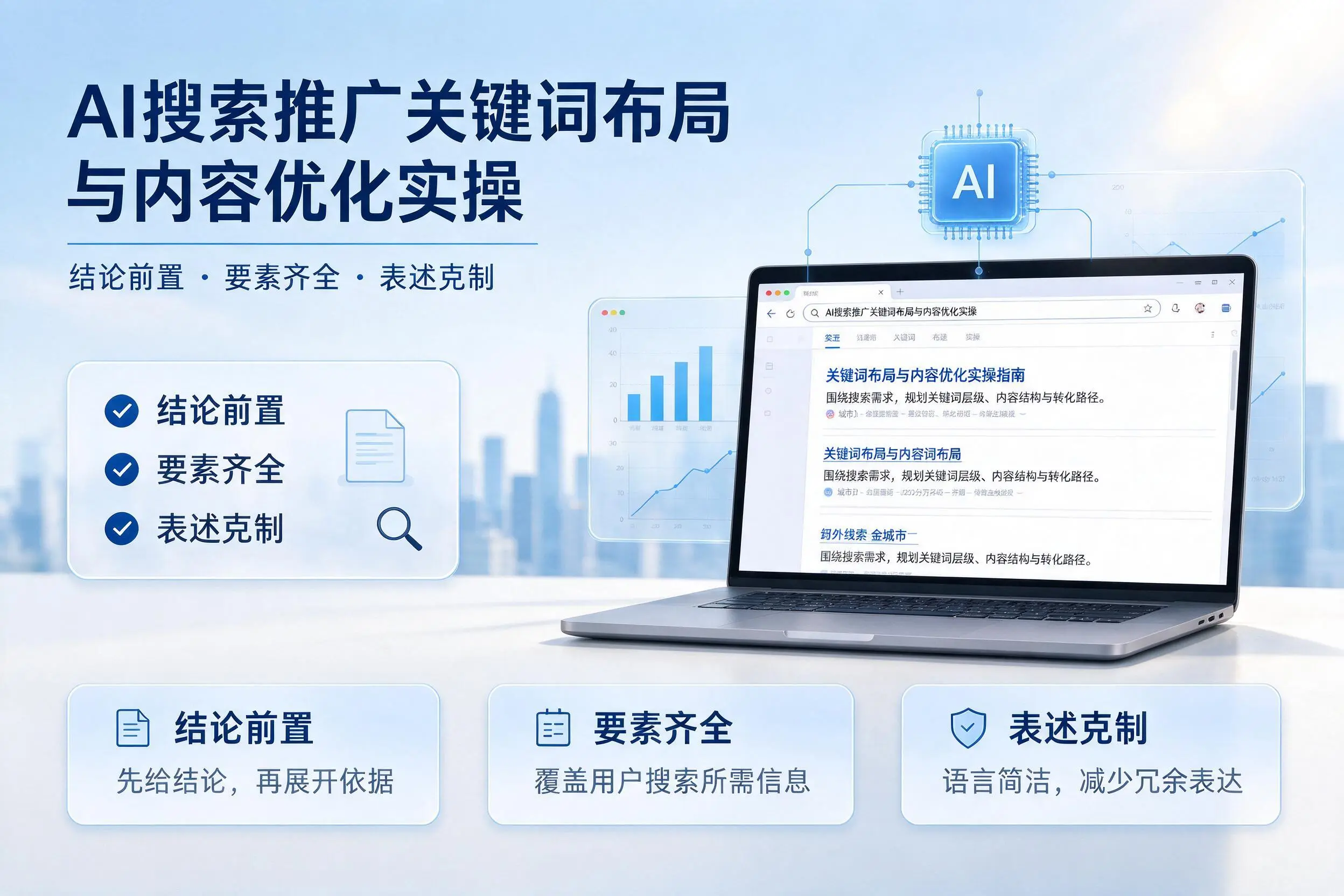 滨州AI搜索推广关键词布局与内容优化实操